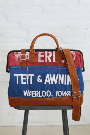 1950's era Salvaged Work Apron Carryall