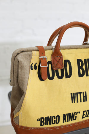 1950's era Hemp and Work Apron Carryall