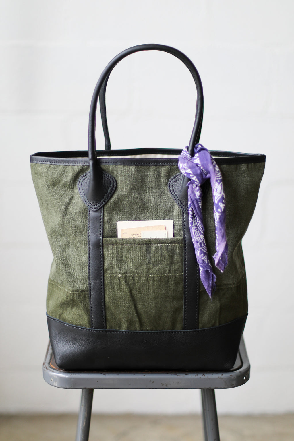 WWII era Salvaged Canvas Tote Bag – FORESTBOUND