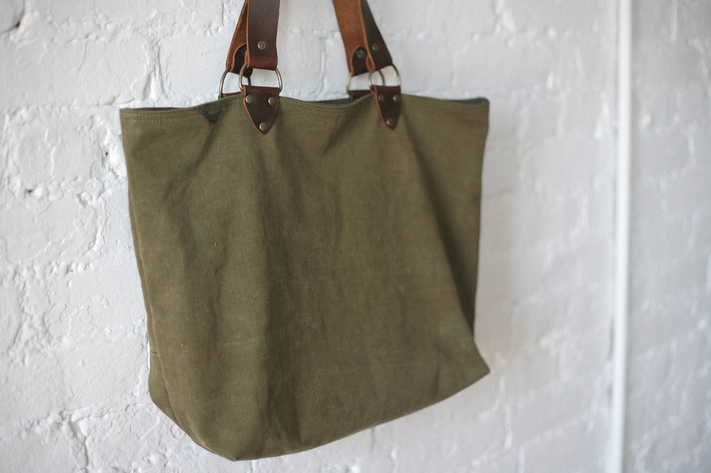 WWII era Canvas Tote Bag - SOLD – FORESTBOUND