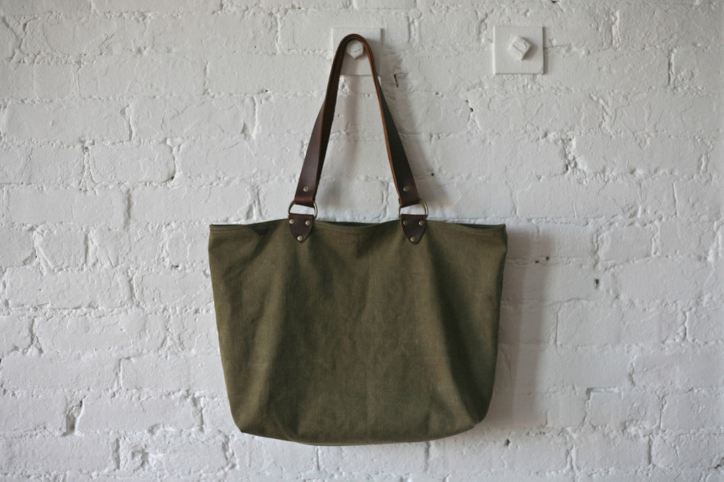 WWII era Canvas Tote Bag - SOLD – FORESTBOUND