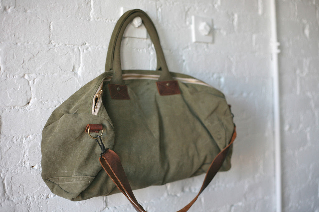 WWII era Canvas Duffel Bag - SOLD – FORESTBOUND