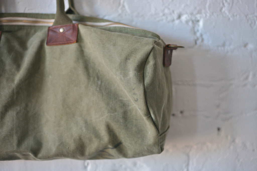 WWII era Canvas Duffel Bag - SOLD – FORESTBOUND