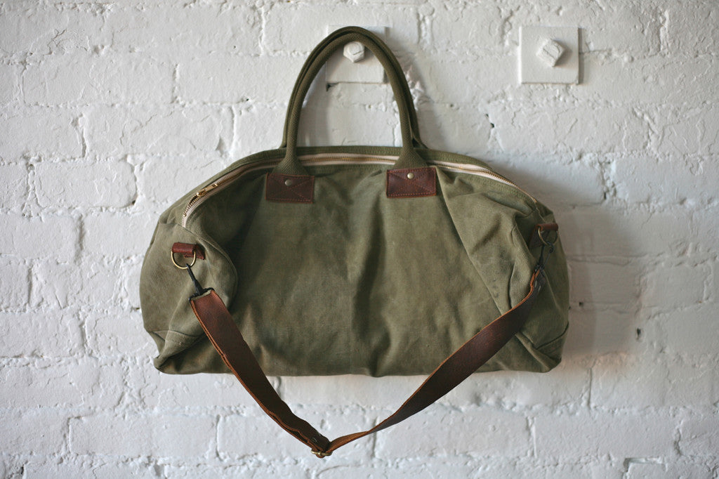 WWII era Canvas Duffel Bag - SOLD – FORESTBOUND