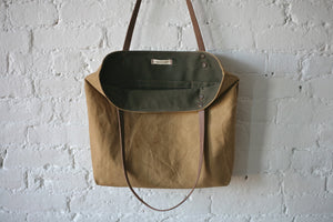 WWII era Canvas Carryall